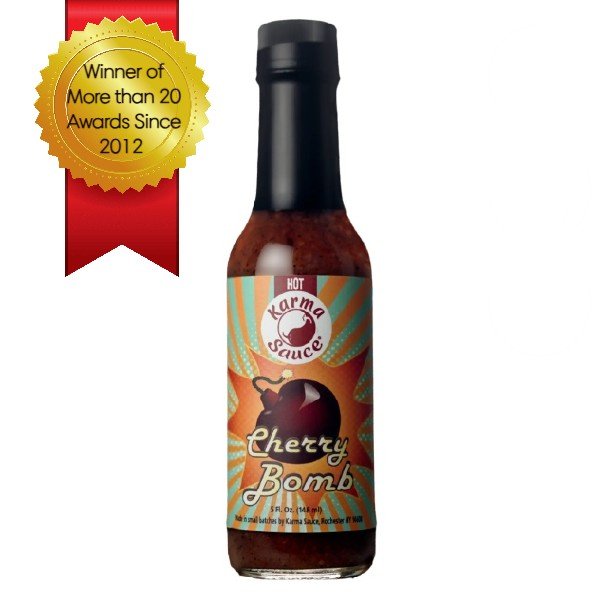 Karma Sauce - Cherry Bomb - Extra Hot Sauce